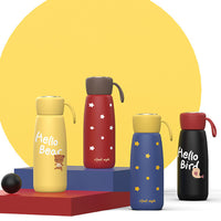 Korean Style Insulated Water Bottle - Cute Portable Cup