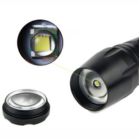 Tactical LED Flashlight 2-Pack — 5-Mode Zoomable Torch for EDC, Camping & Emergencies
