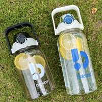 High-Capacity Clear Fitness Bottle