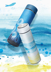 Korean Style Portable Insulated Water Bottle (Custom Gift)