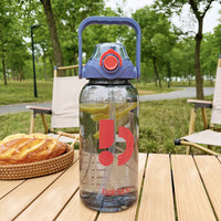 High-Capacity Clear Fitness Bottle