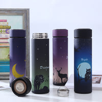 Chic Cartoon Themed Insulated Bottle