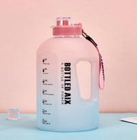 2.2L Large Capacity Gradient Sport Water Bottle