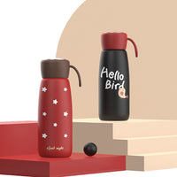 Korean Style Insulated Water Bottle - Cute Portable Cup