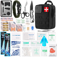 278-Piece Tactical First Aid Kit — Professional Emergency Medical Bag for Outdoor & Travel