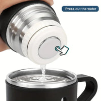 17oz Double Walled Stainless Steel Water Bottle with Lid