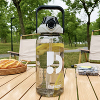 High-Capacity Clear Fitness Bottle