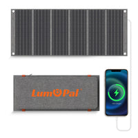 30W Foldable Solar Charger — USB-C PD Fast Charge for Camping & Off-Grid