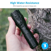 Tactical LED Flashlight 2-Pack — 5-Mode Zoomable Torch for EDC, Camping & Emergencies