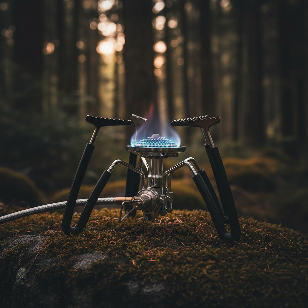 Basecamp Stove Guard — Dark Forest Editorial