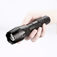 Tactical LED Flashlight 2-Pack — 5-Mode Zoomable Torch for EDC, Camping & Emergencies