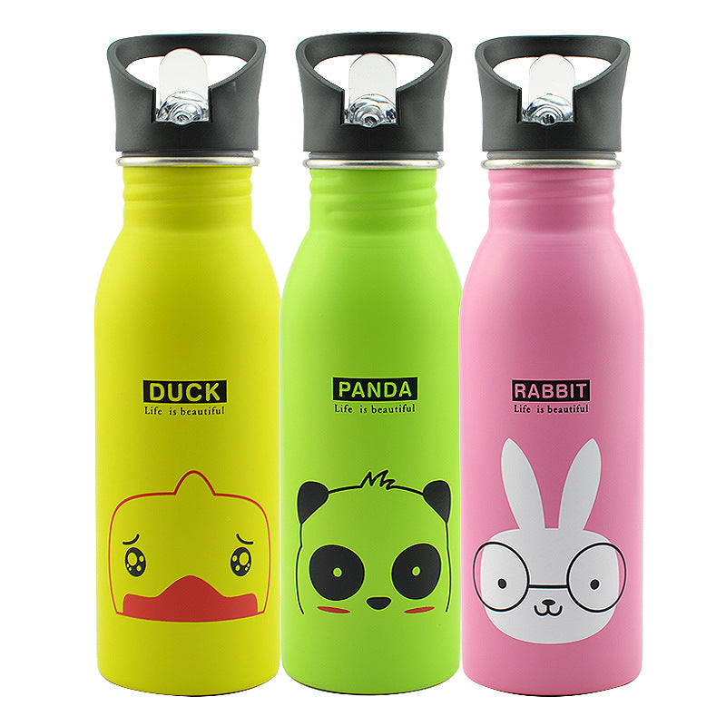 Anima American Style Kids Sports Water Bottle 304 Steel
