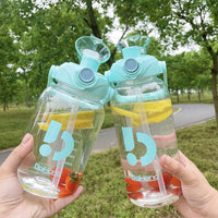 High-Capacity Clear Fitness Bottle