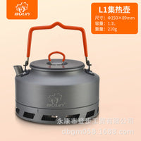 Portable Camping Kettle for Outdoor Tea Brewing