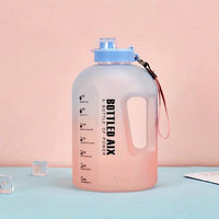 2.2L Large Capacity Gradient Sport Water Bottle