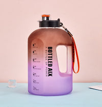 2.2L Large Capacity Gradient Sport Water Bottle