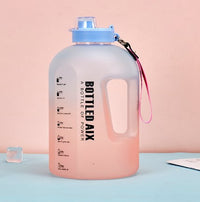 2.2L Large Capacity Gradient Sport Water Bottle